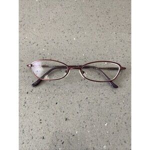 Nicole Miller Burgundy Cat Eye Women Full Rim 51-16-135 Eyeglasses Frames ONLY